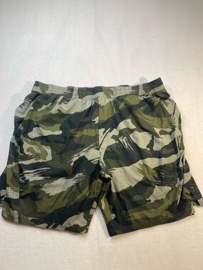 Athletic Works Men's Camo Athletic Shorts SIZE 48-50 3XL WITH LINING DRAWSTRING